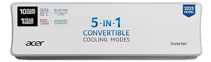 Acer 1.5 Ton 3 Star Split AC (White)