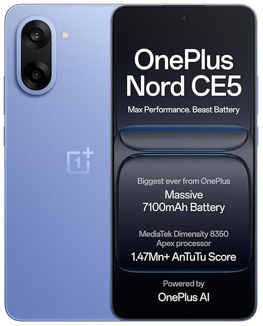 OnePlus Nord CE5 | 8GB + 256GB | Nexus Blue