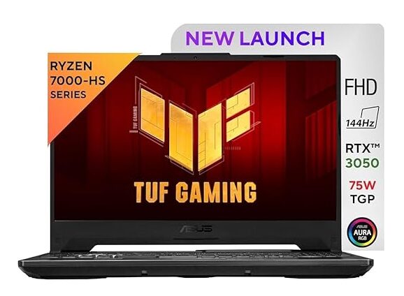 ASUS TUF Gaming A15, AMD Ryzen 7 7435HS Gaming Laptop