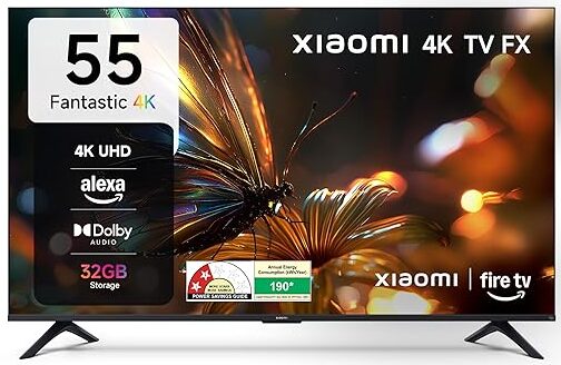 Xiaomi 138 cm (55 inch) FX Ultra HD 4K Smart LED Fire TV L55MB-FIN