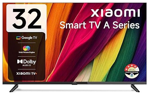 Xiaomi Smart TV A 80 cm (32) HD Ready Smart Google LED TV L32MA-AIN (Black)