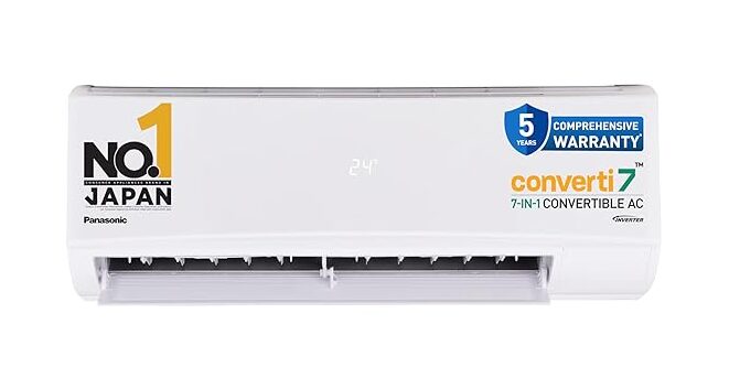 Panasonic 1.5 Ton 3 Star Inverter Split AC