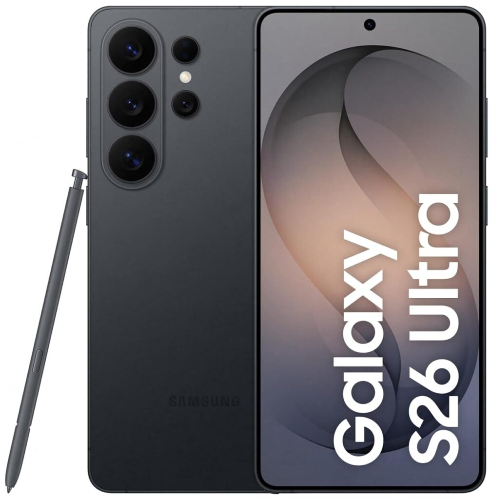 Samsung Galaxy S26 Ultra 5G (Black, 12GB RAM, 256GB Storage)