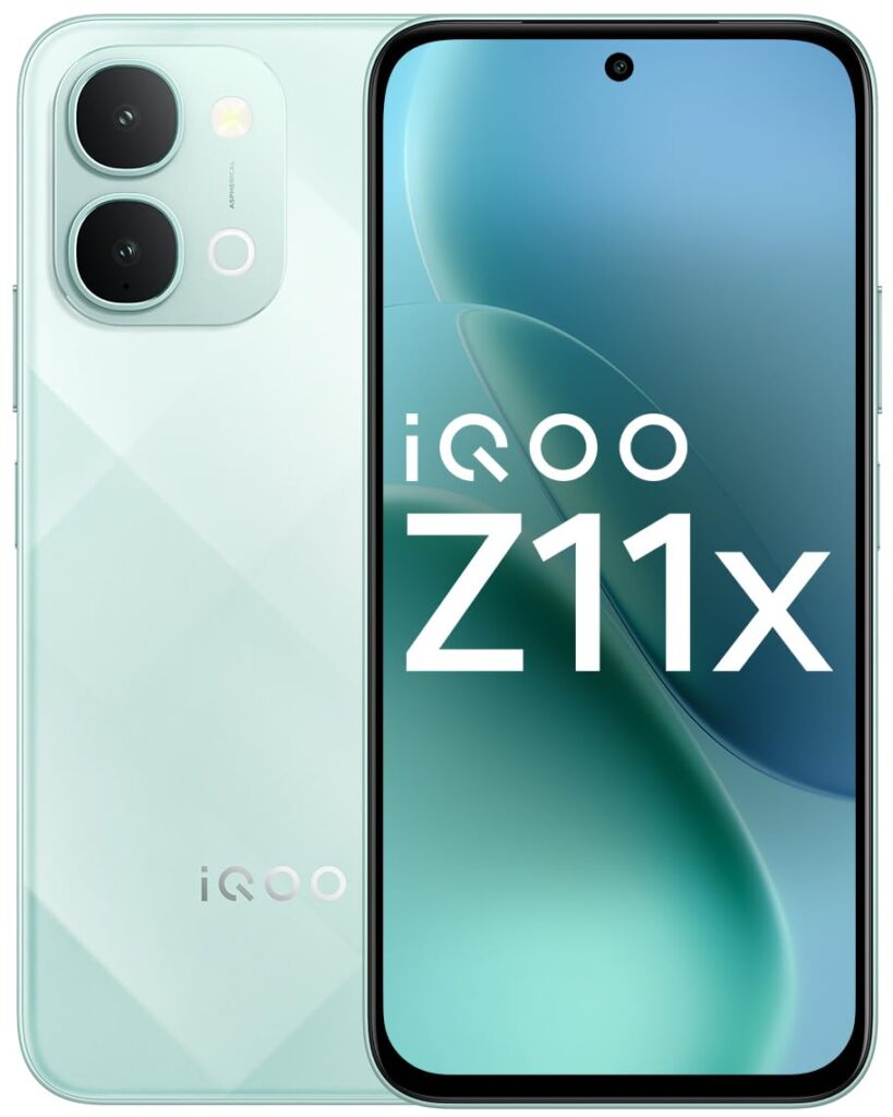 iQOO Z11x 5G (Prismatic Green, 6GB RAM, 128 GB Storage)