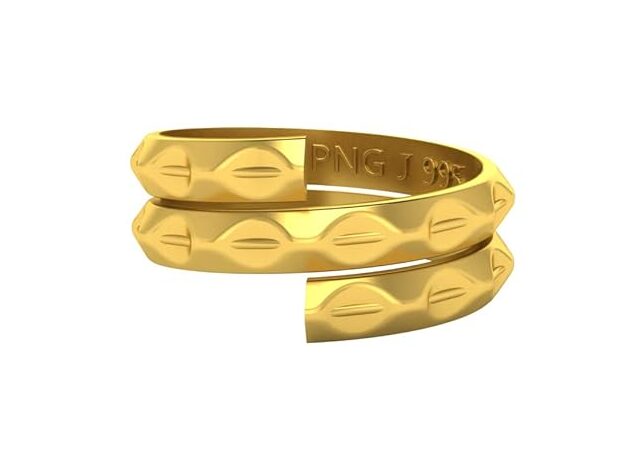 PNG Jewellers 3 gm Vedhani Gold coin 24 kt (995)