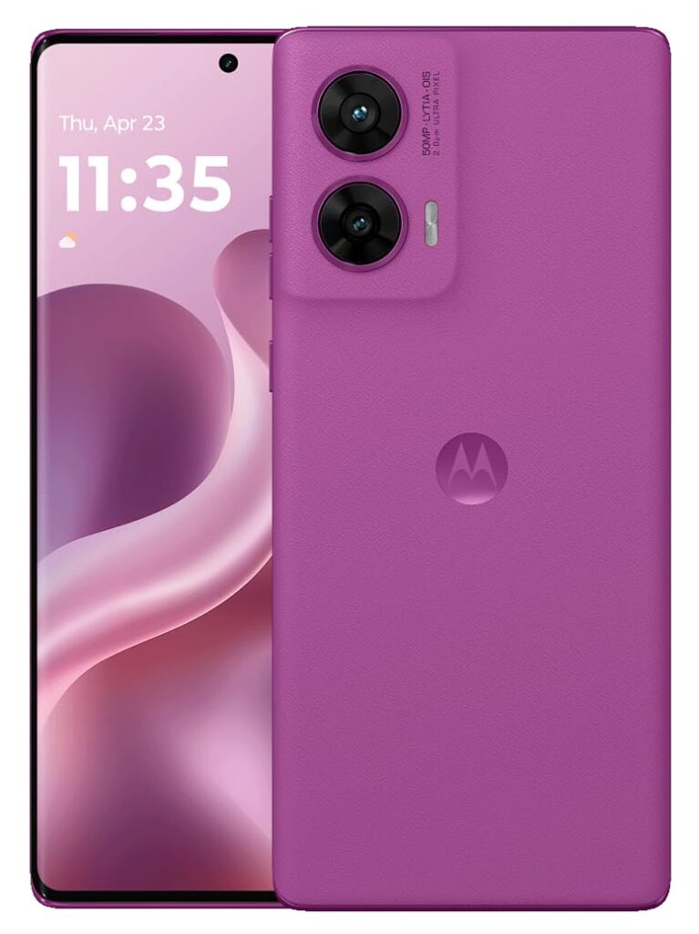 Motorola G96 5G (Cattleya Orchid, 8GB RAM, 128GB Storage)