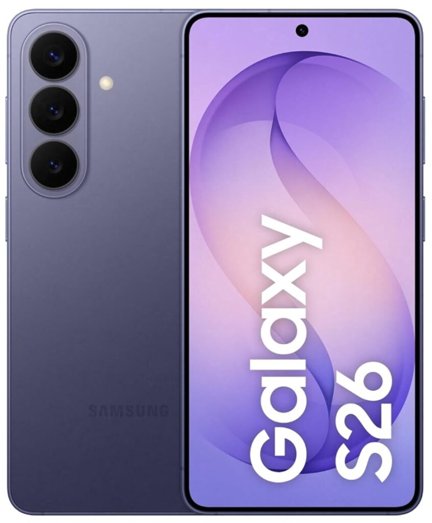 Samsung Galaxy S26 5G (Cobalt Violet, 12GB RAM, 256GB Storage)