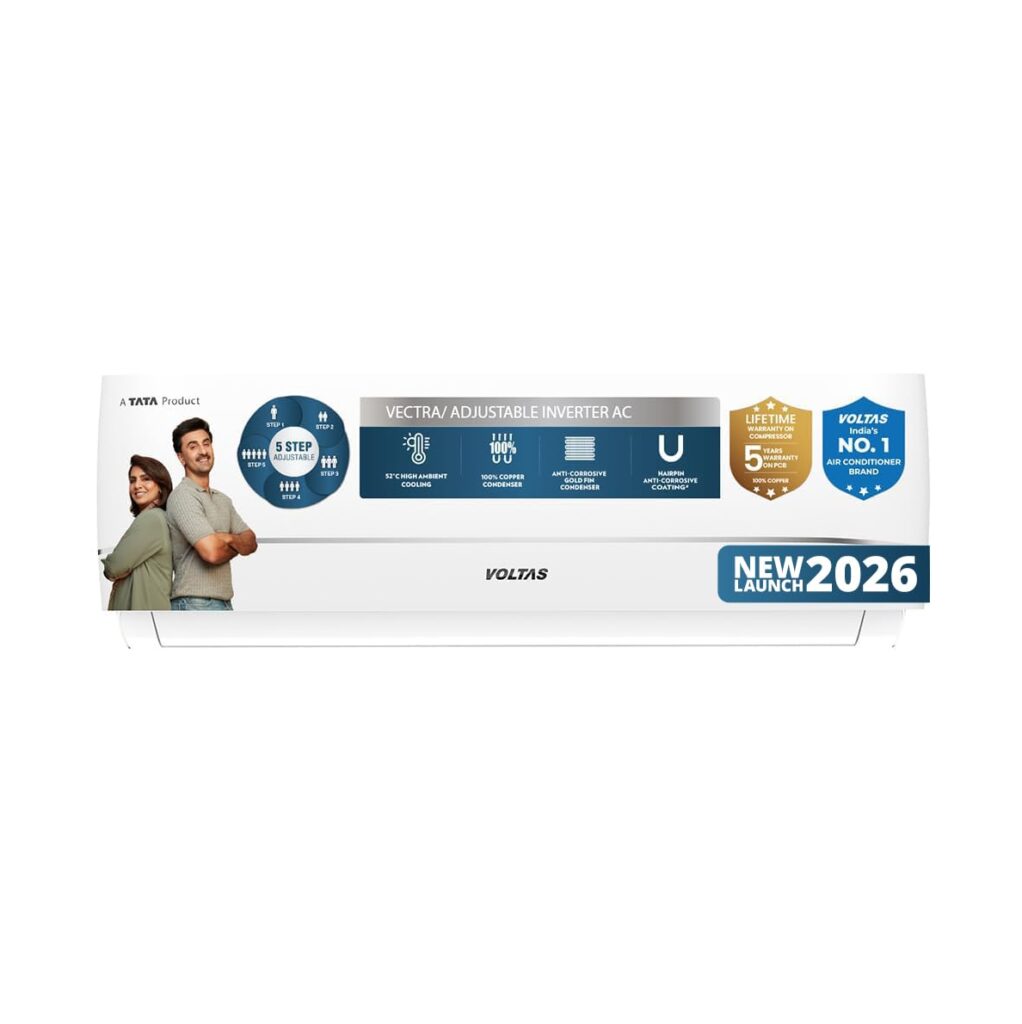 Voltas 1.5 ton 3 star,New star rated, Rating Inverter Split AC 
