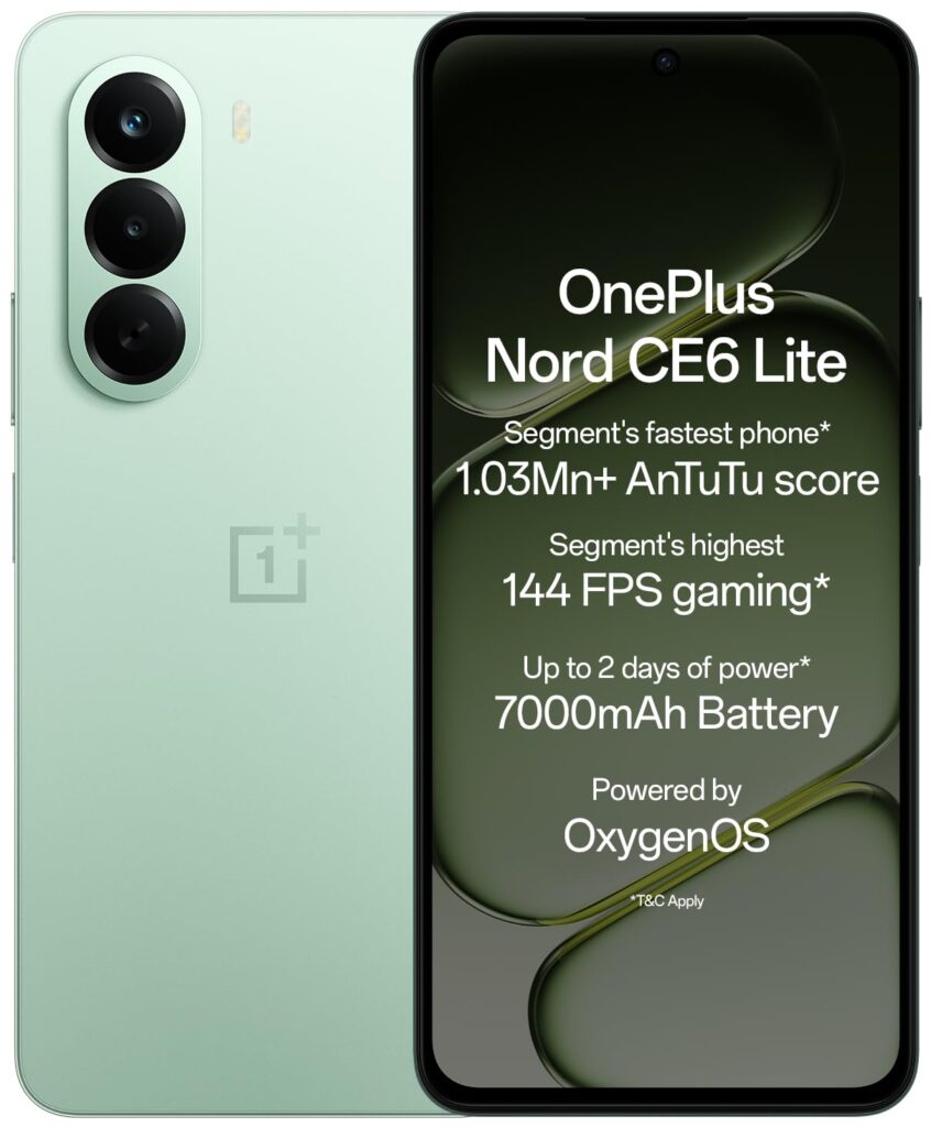 OnePlus Nord CE6 Lite | 8GB+128GB | Vivid Mint 