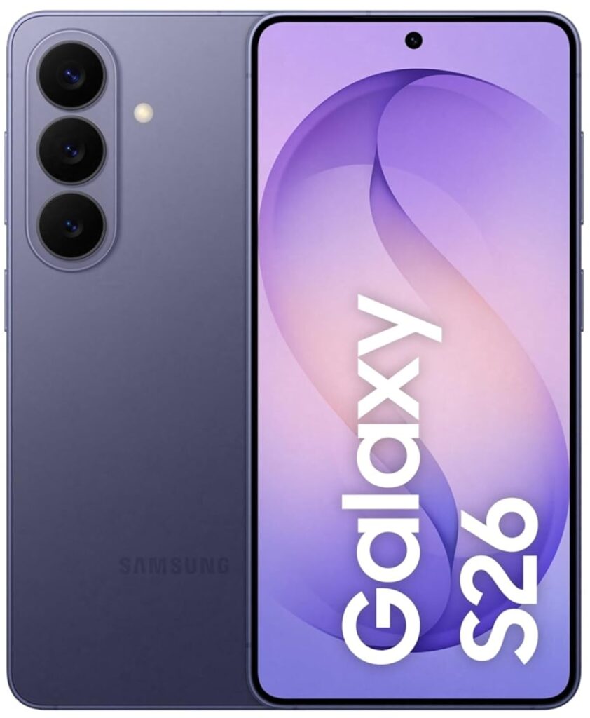 Samsung Galaxy S26 5G (Cobalt Violet, 12GB RAM, 256GB Storage)