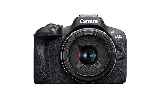 Canon EOS R100 24.1 MP Mirrorless Camera (Black)