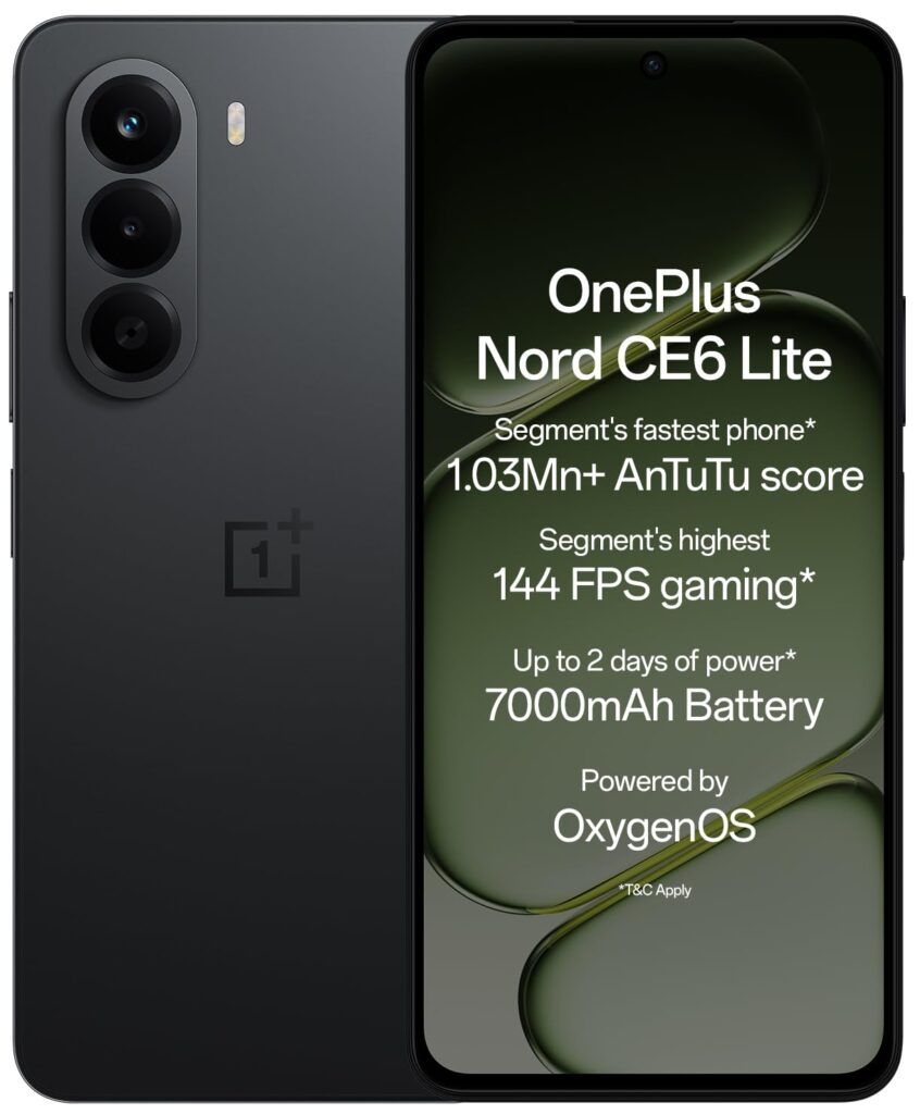 OnePlus Nord CE6 Lite | 6GB+128GB | Hyper Black