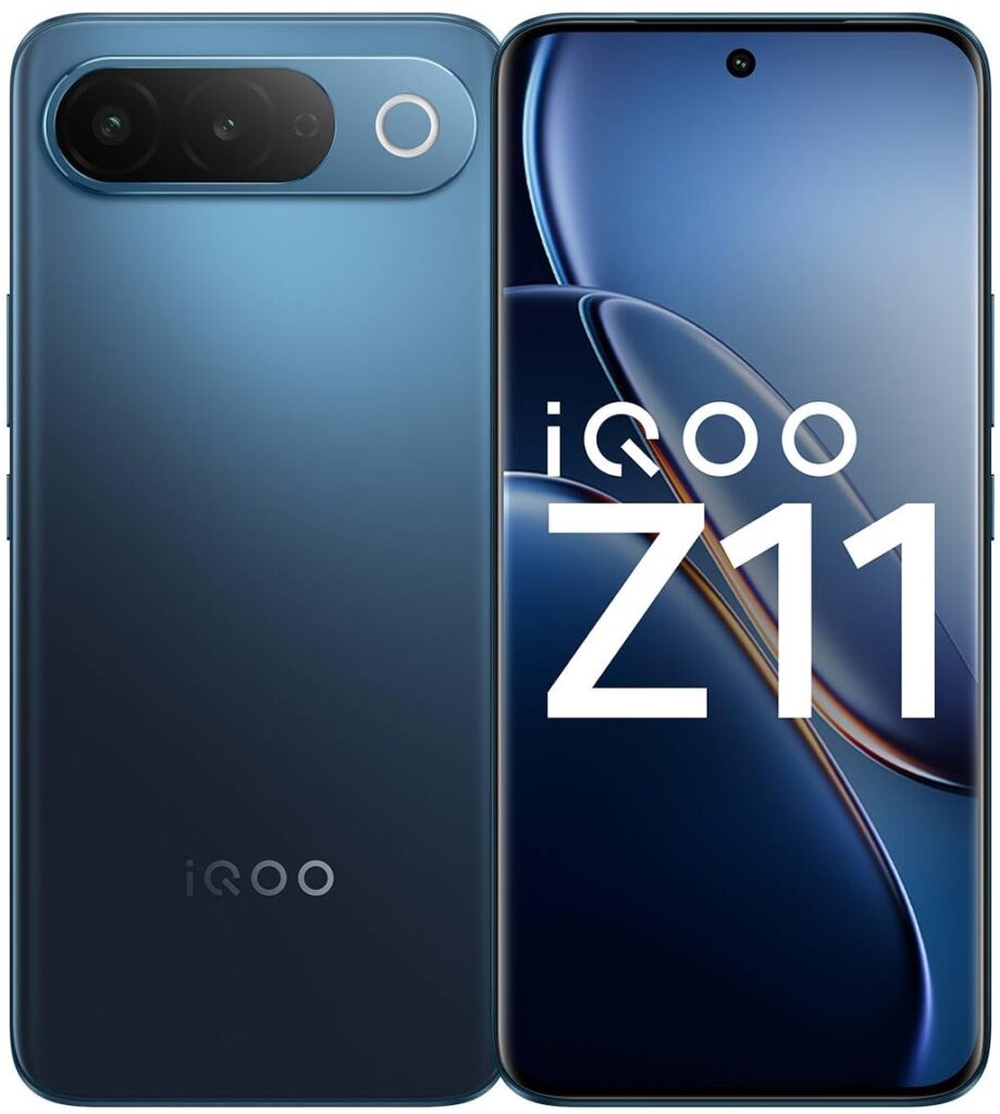 iQOO Z11 5G (Celestial Blue, 6GB RAM, 128GB Storage)